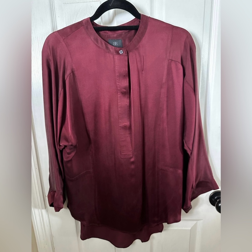 Banana Republic Silk Tunic Blouse